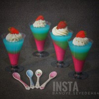 ژله سه رنگ