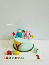 کیک فوندانت پوکویو