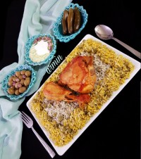 شوید نخود پلو