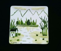 نقاشی با پوست خیار