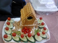 تزیین نون وپنیر