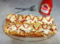 لازانیای گوشت و سویا