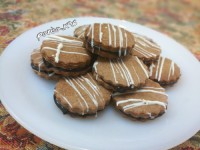 بیسکوئیت شکلاتی ساده