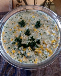 سوپ برنج مونده