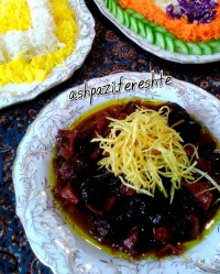 خورش به آلو