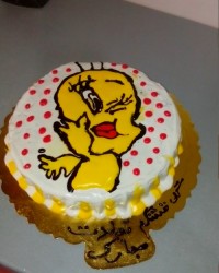 اینم کیک تولد دخترم .۲۶ شهریور