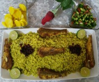 باقالی پلو و ماهی