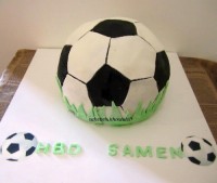 کیک اسفنجی با روکش فوندانت