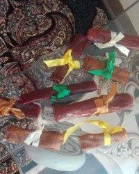 اینم لواشک خیلی خوشمزه شده بود