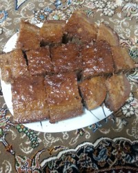 اولین کیک خیس من