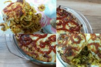 مک اند چیز با سس گوشت