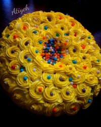 کیک فارق التحصیلی دوستم