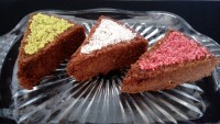 کیک شکلاتی ترد با کدو سبز