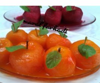 کمپوت سیب در مایکرویو