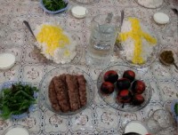 ناهارامروزمون دستپخت بابای عزیزم