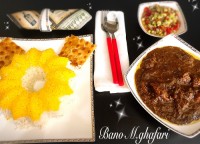 خورشت فسنجان با مرغ