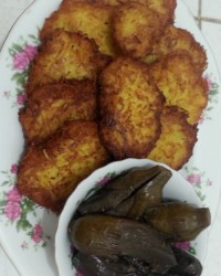 کوکوی سیب زمینی خام