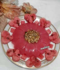 دسر هندوانه دارچینی