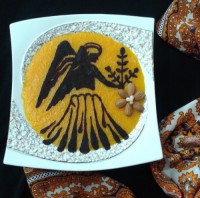 نقاشی روی شله زرد?