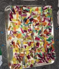 ژله ی خرده شیشه