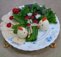 تخم مرغ با سس مایونز