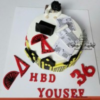 کیک با تم مهندسی