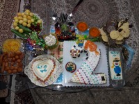 میز تولد پسرم