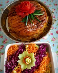 ماکارونی با ته دیگ خوشمززش