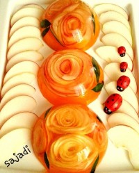 ژله رز سیب