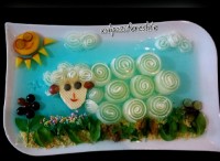 ژله فرفره ای یا رولتی