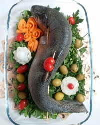 تزئین ماهی یخچال عروس