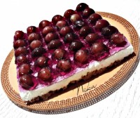چیزکیک انگور