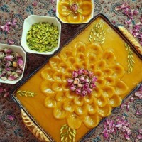 حلوا آرد برنج