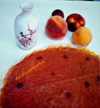 لواشک شلیل و هلو و آلو