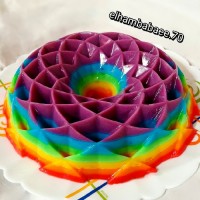 ژله رنگین کمانی