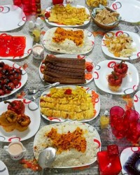 سفره ی مهمونی