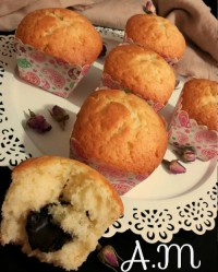 کاپ کیک جادویی با مغز شکلات