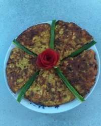 کوکوی مرغ بدون فر