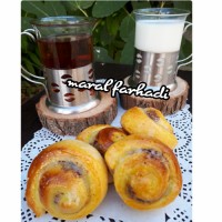 شیرینی رولی دارچینی