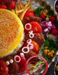 کباب تابه ای با سس گوجه