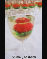 ژله تزریقی در جام سفارشی