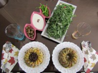 کته عدس و لوبیا چیتی