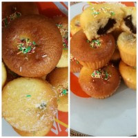 کاپ کیک های وانیلی من ممنون از دوست عزیز پاپیون ایرانا خانم