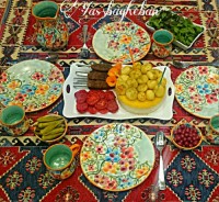 کباب تابه ای سیخی