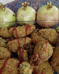 مرغ سوخاری پولکی