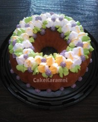 کیک ساده وانیلی