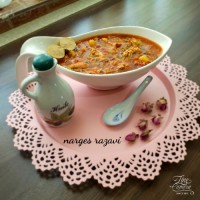 سوپ سبزیجات با ورمیشل