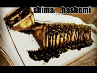 کیک یخچالی هرمی