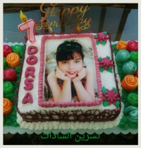 کیک اسفنجی تصویری،ژله بستنی فرفری: