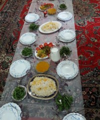 ناهار خونه مادرشوهرم